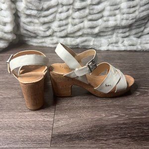 Boc wedge sandals